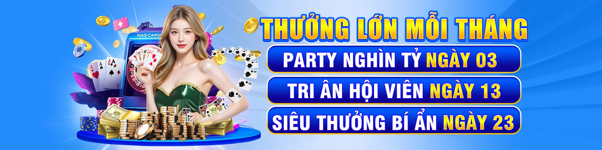 Biểu ngữ hoàn trả cược hàng ngày cho cá cược thể thao